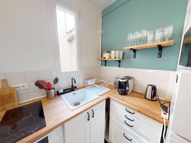 Appartement 2 pièces meublé 25m2 Quai D'Ivry