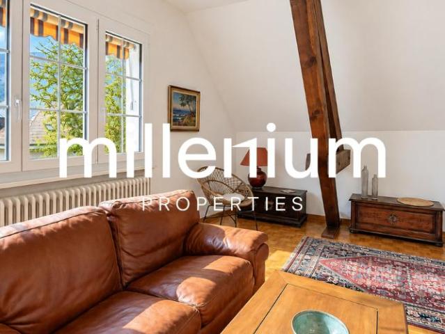 Appartement 2 pièces meublé – Situation privilégiée au cœur de Veyrier