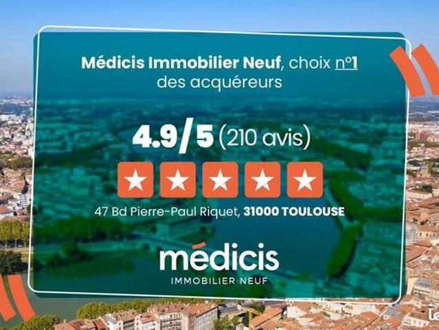 Appartement 2 pièces Rouffiac Tolosan à 5 min en voiture du lac de la Tuilerie