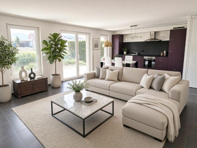 Appartement 2.5 pièces avec jardin dans immeuble résidentiel