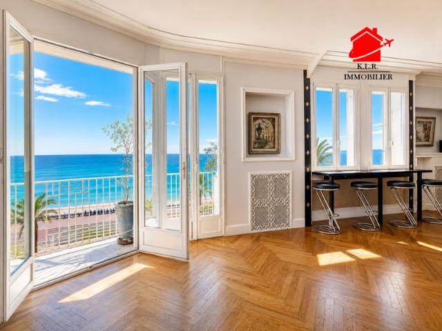 Appartement 3/4 pièces + cave: Carré d'or Promenade des Ang