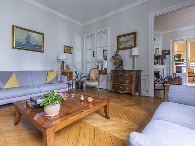 Appartement 3 chambres meublé avec ascenseur et concierge Péreire Paris 17°