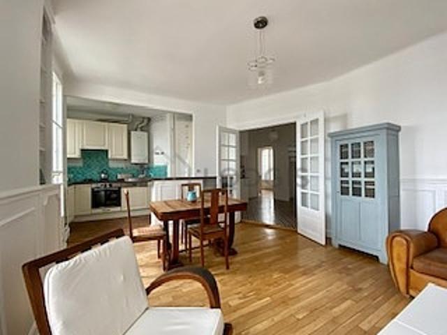 Appartement 3 chambres meublé avec local à vélos Gambetta Paris 20°