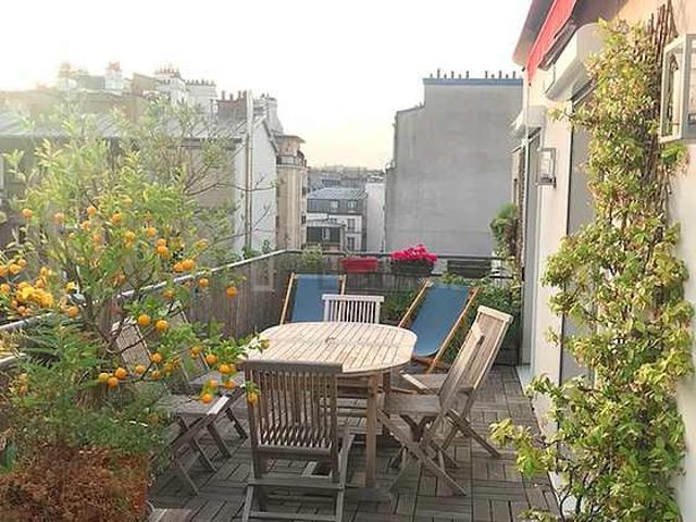 Appartement 3 chambres meublé avec terrasse et ascenseur République Paris 11°