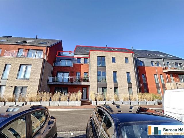 Appartement 3 chambres avec emplacement de parking intérieur à louer rue de l'Egalité à Soumagne