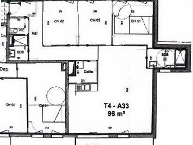 Appartement 3 chambres, Saint Nord 62223 DS105012493