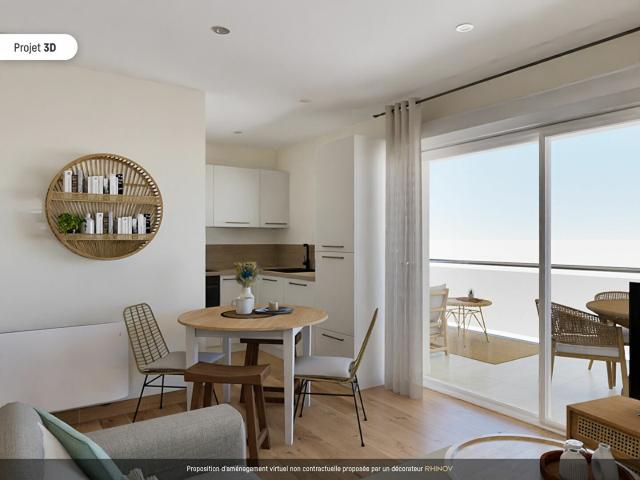 Appartement 3 pièces 41 m²