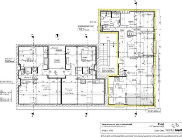 Appartement 3 pièces 44600 Saint Nazaire Réf: 3593