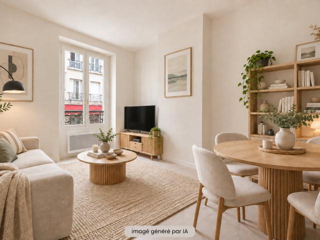 Appartement 3 pièces 45 m²