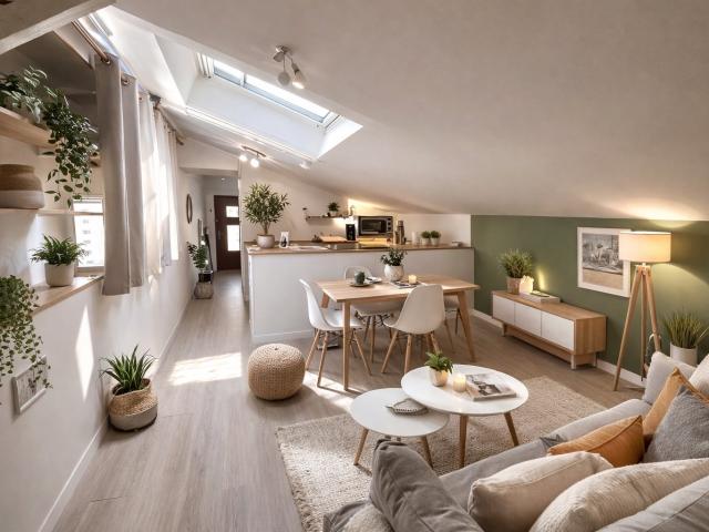 Appartement 3 pièces 45 m²