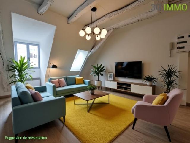 Appartement 3 pièces 46 m²