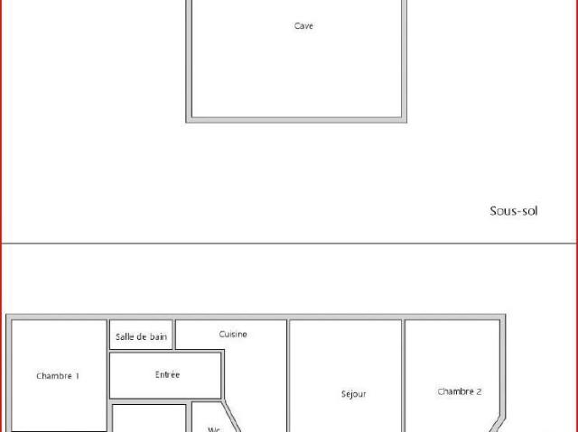 Appartement 3 pièces 49 m²