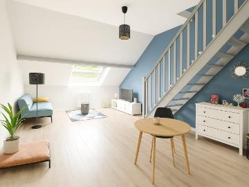 Appartement 3 pièces 49 m²
