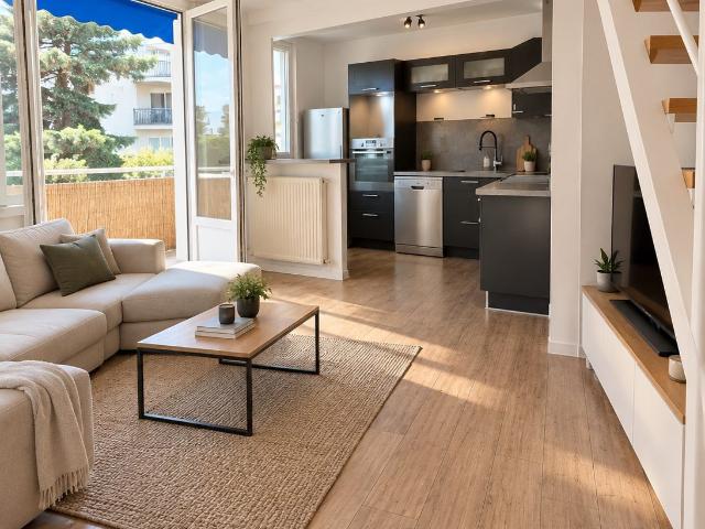 Appartement 3 pièces 53 m²
