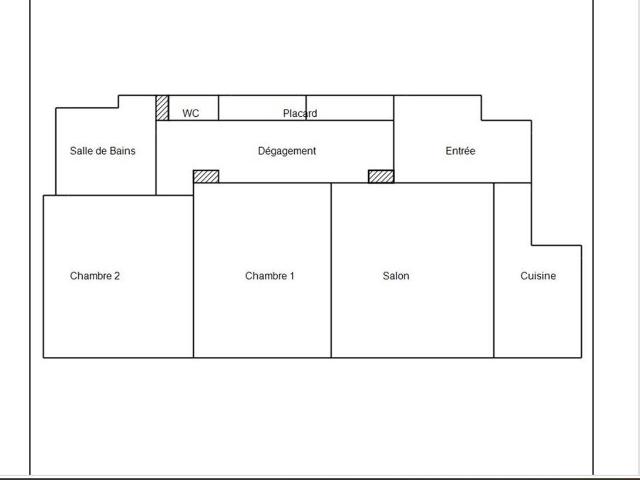 Appartement 3 pièces 53 m²