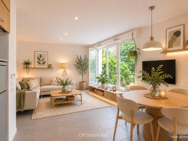 Appartement 3 pièces 53 m²