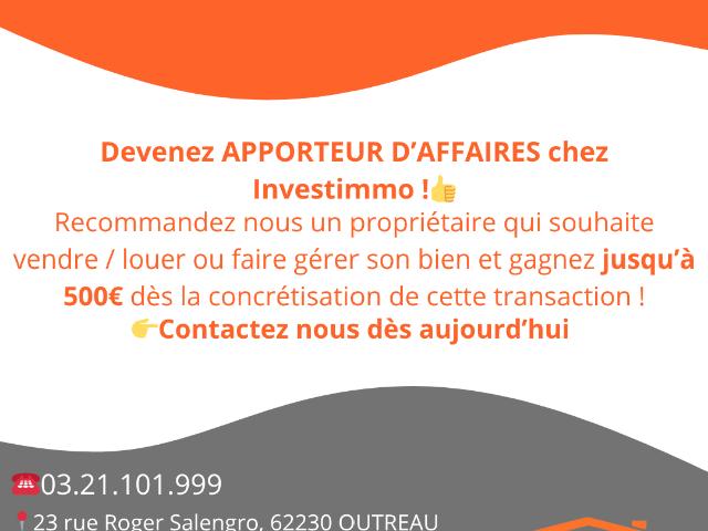 Appartement 3 pièces, 50 m² à louer à Calais 62100