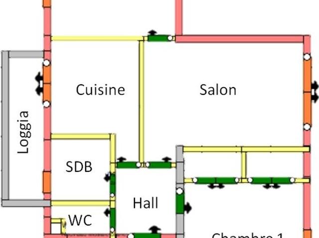 Appartement 3 pièces, 51 m² à louer à Vienne 38200