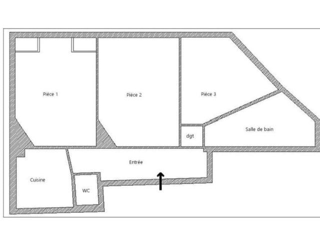 Appartement 3 pièces, 52 m² à louer à Vincennes 94300