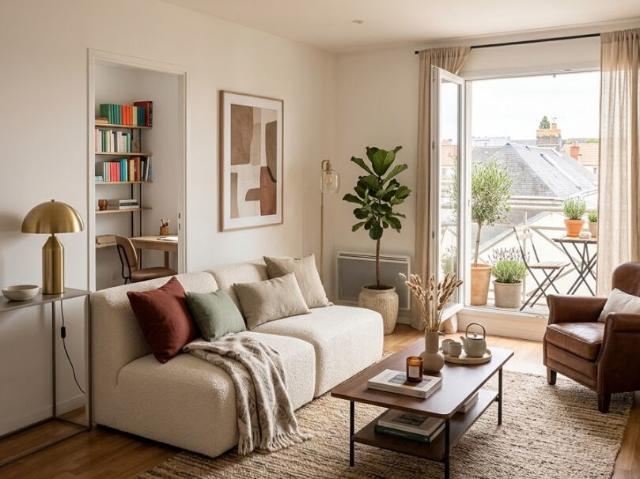 Appartement 3 pièces 57 m²
