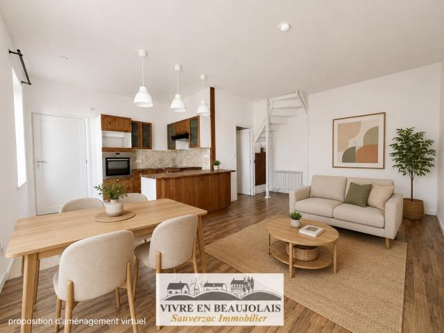 Appartement 3 pièces 57 m²