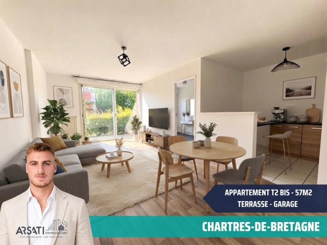 Appartement 3 pièces 57 m²