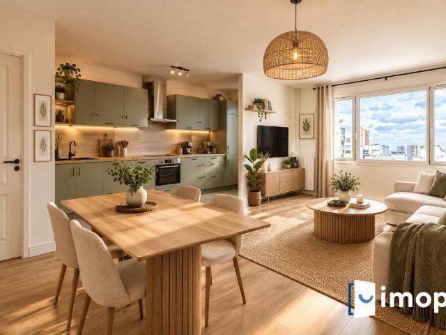 Appartement 3 pièces 57 m²