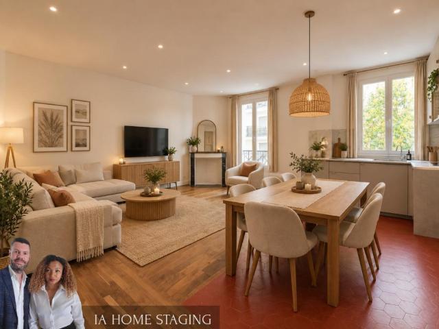 Appartement 3 pièces 57 m²