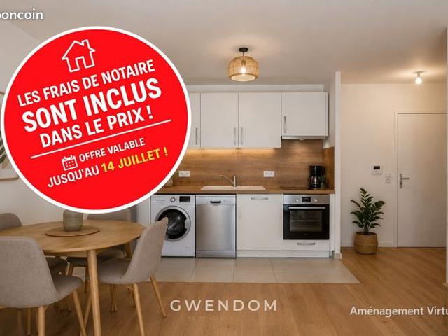 Appartement 3 pièces 54 m²