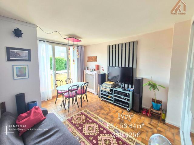 Appartement 3 pièces 54 m²