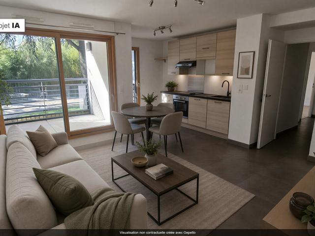 Appartement 3 pièces 54 m²