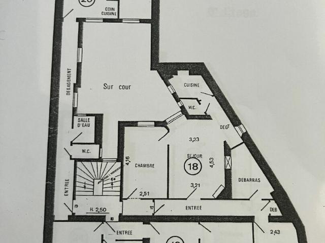 Appartement 3 pièces 54 m²