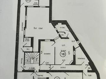 Appartement 3 pièces 54 m²