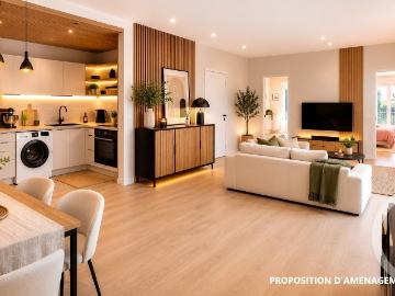 Appartement 3 pièces 54 m²