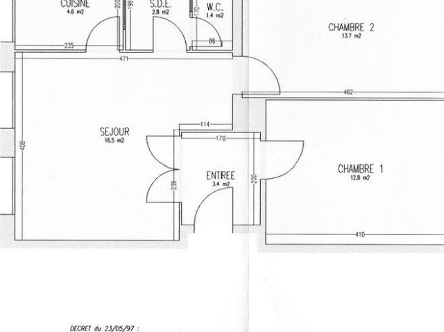 Appartement 3 pièces, 55 m² à louer à Nantes 44000