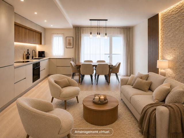 Appartement 3 pièces 55 m²
