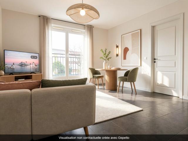 Appartement 3 pièces 55 m²