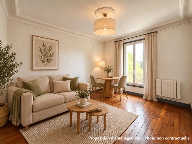 Appartement 3 pièces 55 m²