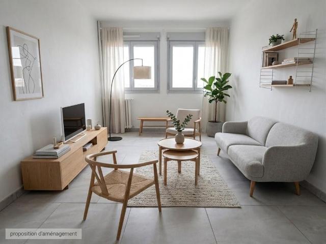 Appartement 3 pièces 55 m²