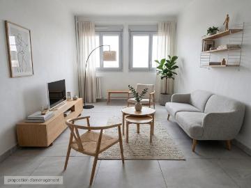 Appartement 3 pièces 55 m²