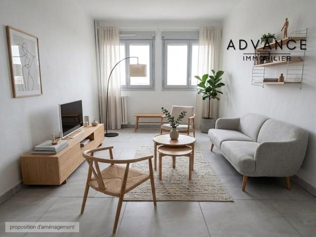 Appartement 3 pièces 55 m²