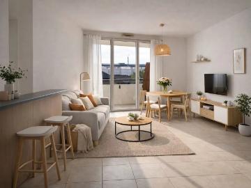 Appartement 3 pièces 55 m²