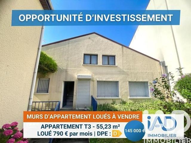 Appartement 3 pièces 56 m²