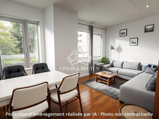 Appartement 3 pièces 56 m²