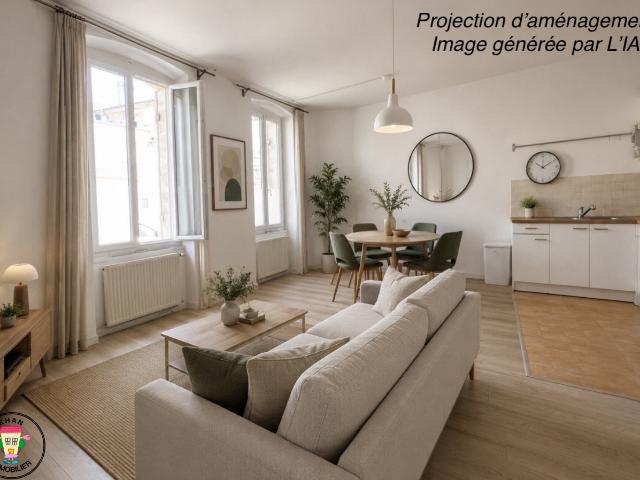 Appartement 3 pièces 58 m²