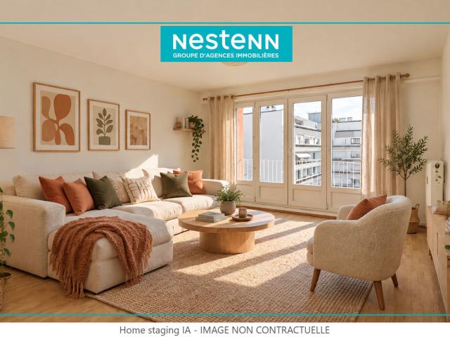 Appartement 3 pièces 58 m²