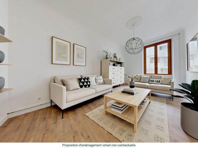 Appartement 3 pièces 58 m²
