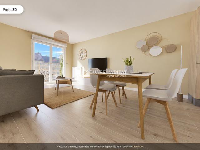 Appartement 3 pièces 58 m²