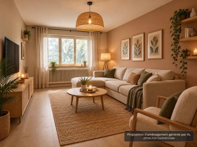 Appartement 3 pièces 58 m²
