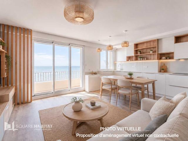 Appartement 3 pièces 58 m²
